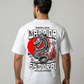 Fearless Warrior Samurai Dragon Graphic Tee