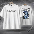 Don’t Let Idiot Ruin Your Day” Gothic Graphic T-Shirt