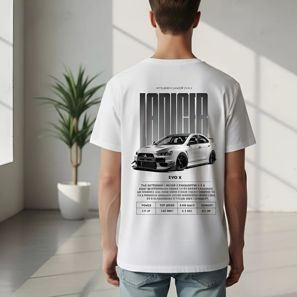 Lancer EVO X Performance Car Graphic T-Shirt