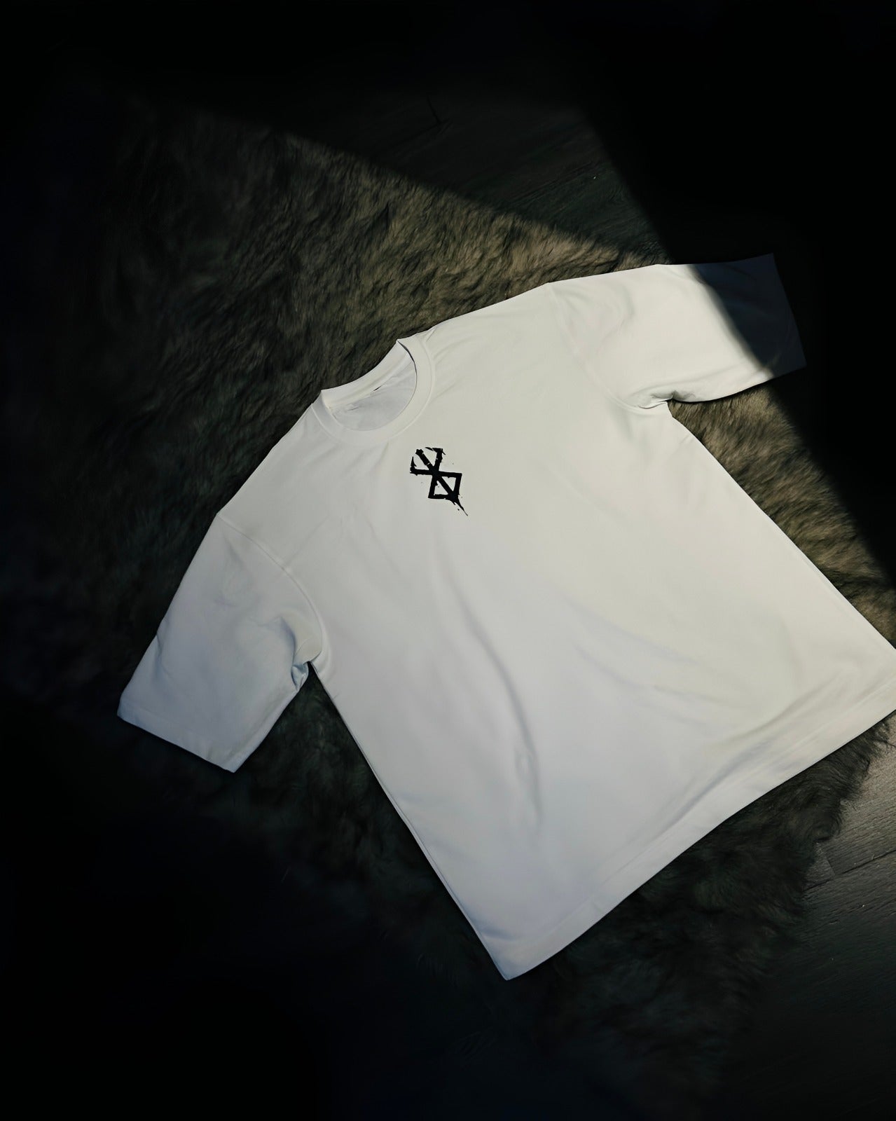 Katana Shadow Minimal Graphic T-Shirt