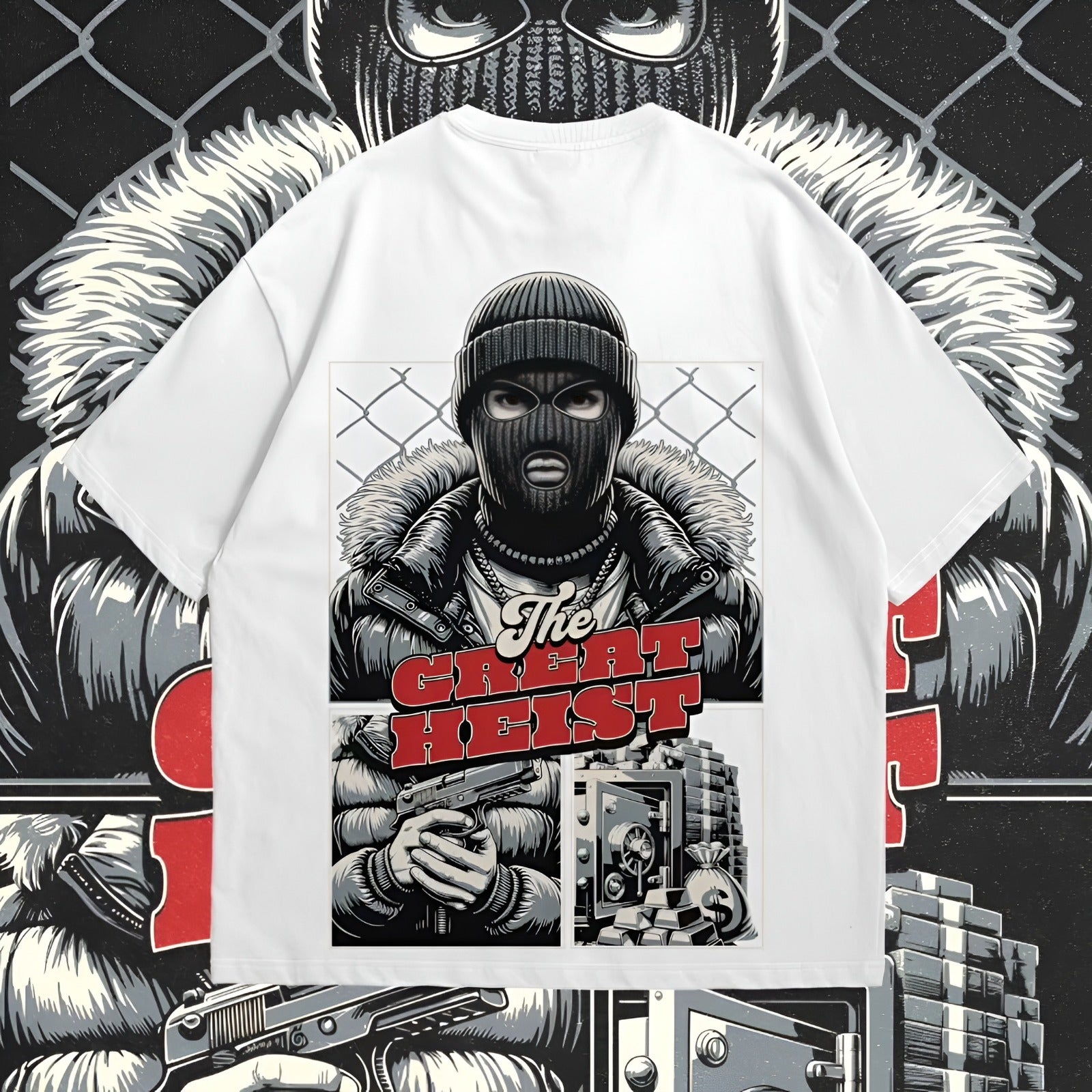 Great Heist Street Graphic T-Shirt