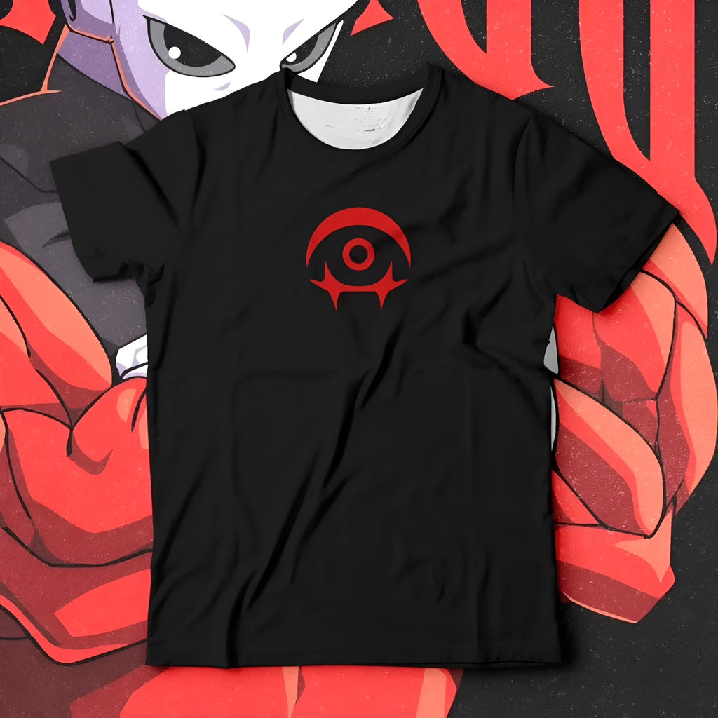 Gothic Red Letter Streetwear Graphic T-Shirt